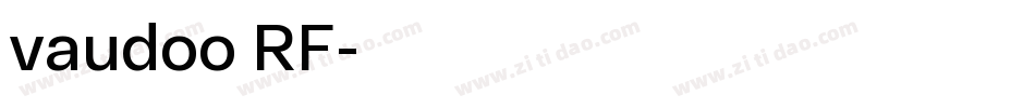 vaudoo RF字体转换